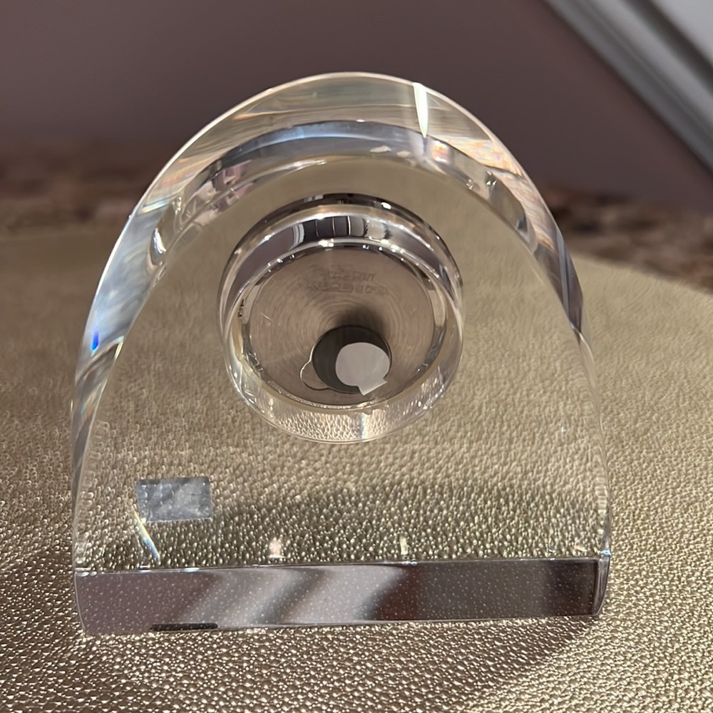 NARUMI Glass Works Table Clock - Picture 4 of 10